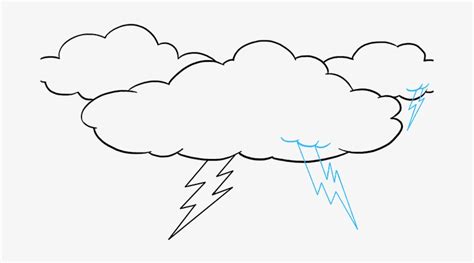 Storm Cloud Drawing Easy - How To Draw Storm Clouds With A Pencil | Bodaswasuas