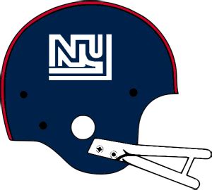 New York Giants Helmet History | Giants Custom Refurbished Helmet