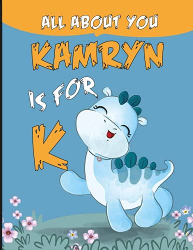 Kamryn All About You: Personalized Alphabet Book , K is for Kamryn by Everything_about You_art ...