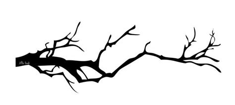 branch outline | Tree branch tattoo, Tree drawing, Tree silhouette