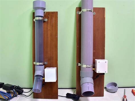 DIY Automatic Pet Feeder Made From Water Pipe - Hackster.io Pet Feeder Diy, Pig Feeder, Goat ...