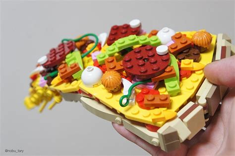 LEGO Pizza - Plastik-Food von Tary