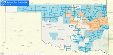 Oklahoma Road Conditions Map : r/oklahoma