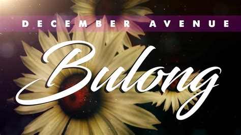 December Avenue Releases New Single – Bulong - Tower of Doom