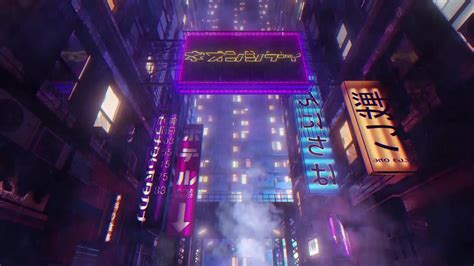 Neon Alley On A Rainy Night Live Wallpaper - WallpaperWaifu