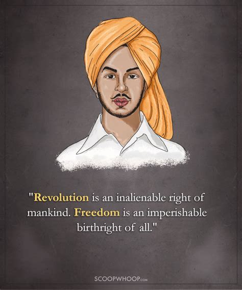 18 Shaheed Bhagat Singh Quotes In English | India's Greatest Freedom Fighter