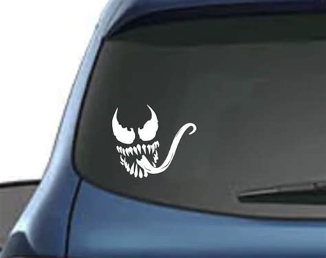 Venom Vinyl Decal/Bumper Sticker Marvel Comics Spider-man | Etsy