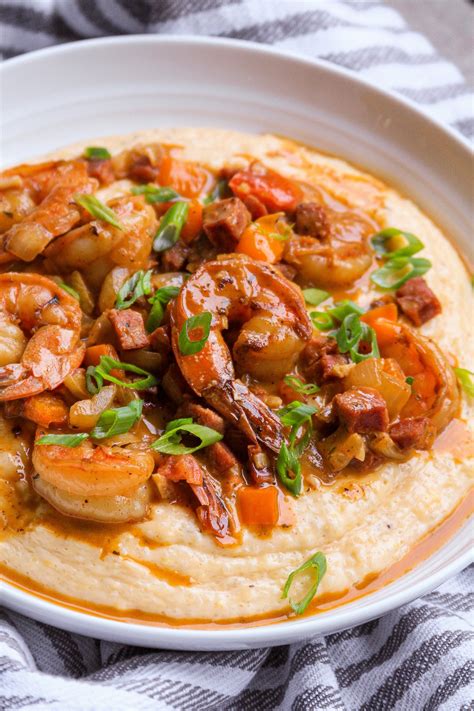 EASY Cajun Shrimp & Grits Recipe — Be Greedy Eats | Where Food Meets ...