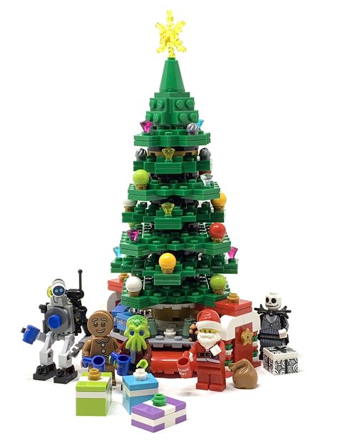 A LEGO Christmas Tree Just Before Christmas