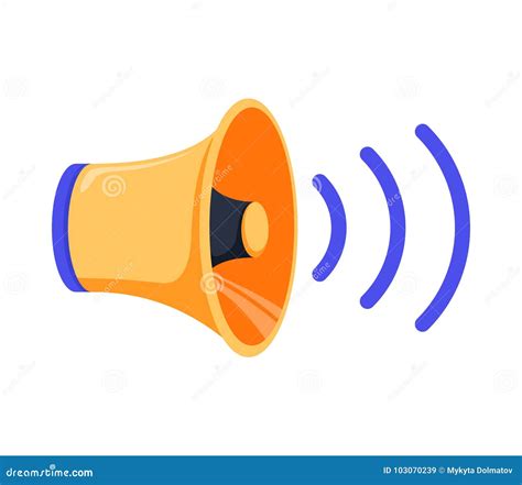 Sound Louder Icon. Cartoon Illustration of Sound Louder Icon Isolated ...