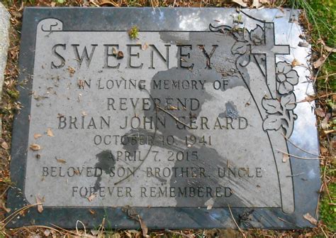 Rev Brian John Gerard Sweeney (1941-2015) - Find a Grave Memorial