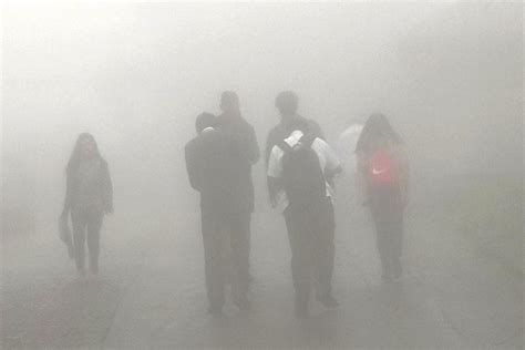 Baguio experiencing rainy, foggy weather | Photos | GMA News Online