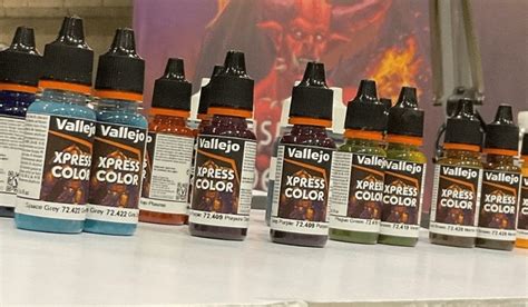 Vallejo Updated Game Color & Xpress Color Paint for Miniatures