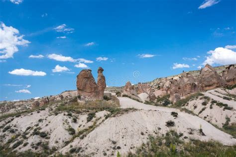 Camel rock in Cappadocia stock image. Image of volcanic - 103063943