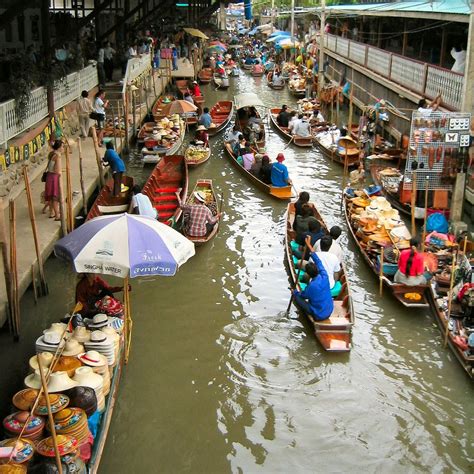 The Floating Market Thailand ~ travel-my-blog