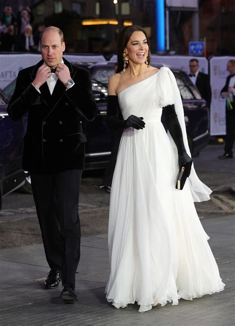 KATE MIDDLETON and Prince William at EE Bafta Film Awards 2023 in ...