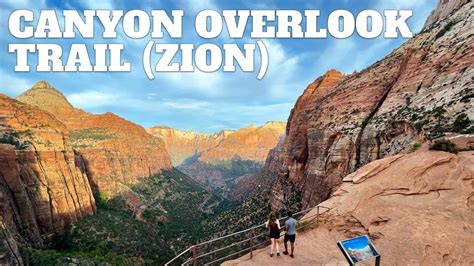 Canyon Overlook Trail (Zion) - HikingGuy.com