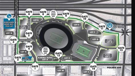 Allegiant Stadium Parking Guide - Tips, Map, Deals - World-Wire