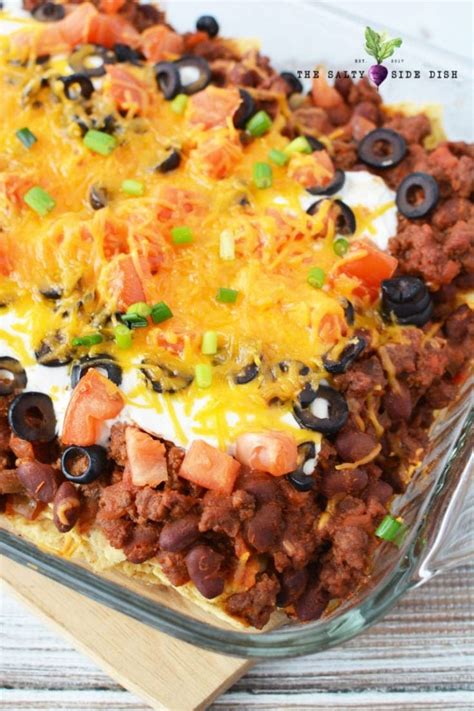 Cheesy Mexican Ground Beef Casserole with Beans