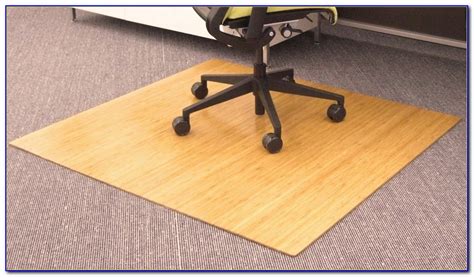 A Complete Guide On Bamboo Chair Mats For Carpet