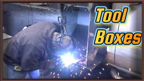 Building Tool Boxes for a Custom Truck Bed - YouTube