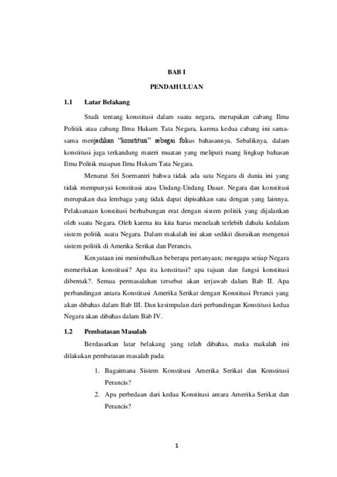 (DOC) Perbandingan Konstitusi AS dan Perancis | gumilar adinata ...