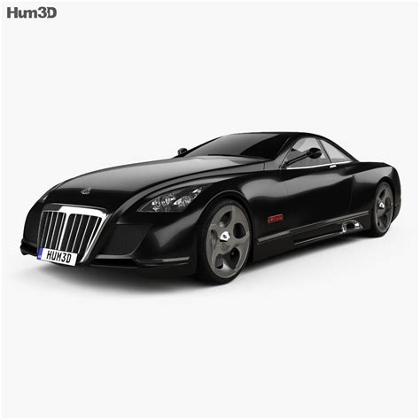 Maybach Exelero 2005 3D model - Vehicles on Hum3D