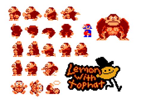 Donkey Kong ( Custom Spritesheet ) by LemonWithTopHat on DeviantArt