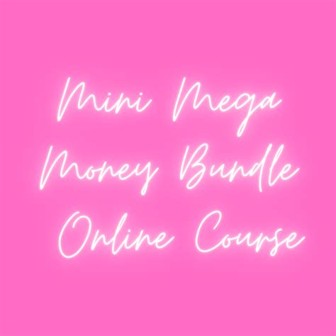 Mini Mega Money Bundle