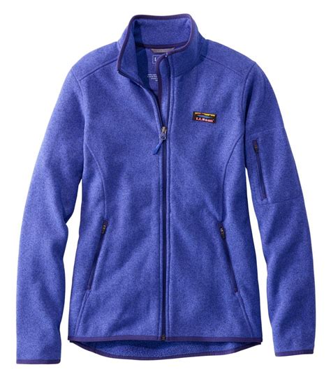 Women's L.L.Bean Sweater Fleece Full-Zip Jacket