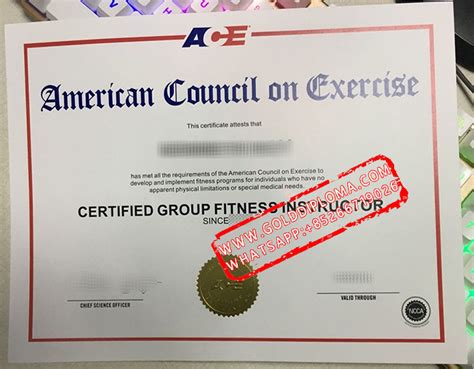 Where Can I Buy Fake American Council on Exercise Certificate? – Buy Fake Diploma|Fake College ...