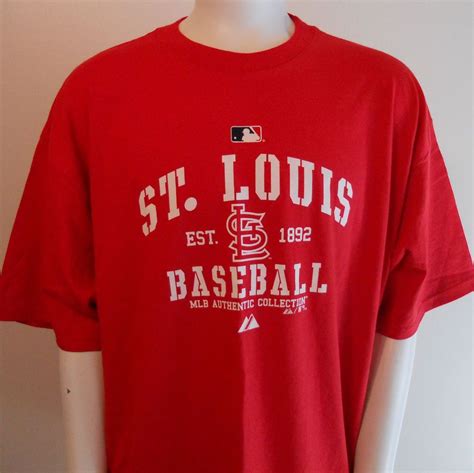 St. Louis Cardinals Est 1892 T-Shirt Extra Large XL MLB Authentic Collection | Mens tshirts ...