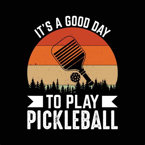 Funny Pickleball Player Sports Retro Vintage Pickleball T-shirt Design ...