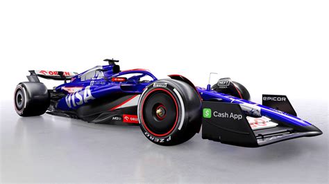 Visa Cash App RB launch VCARB 01: Renamed team reveal stunning livery ...