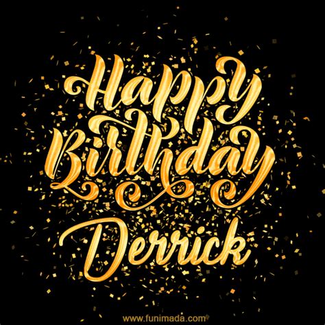 Happy Birthday Derrick GIFs - Download on Funimada.com