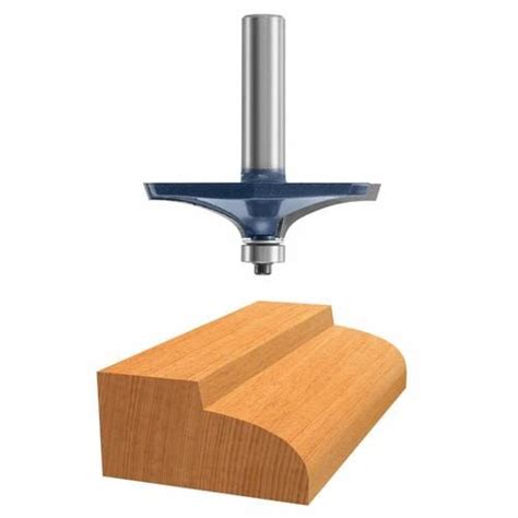 Bosch Carbide-Tipped Table Edge Router Bit in the Edge-Forming Router ...