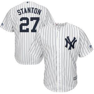 Giancarlo Stanton Yankees Player Jersey (Home) » Moiderer's Row : Bronx ...