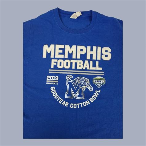 Memphis Tigers Football Shirt Large Cotton Bowl... - Depop