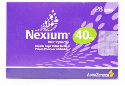 Buy Nexium 40 Mg 28 Tablets from Sanera Pharmaceuticals & Research, Turkey | ID - 1051894