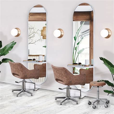 VILLA ~ A salon #mirror with an arched, tall profile that gives your # ...