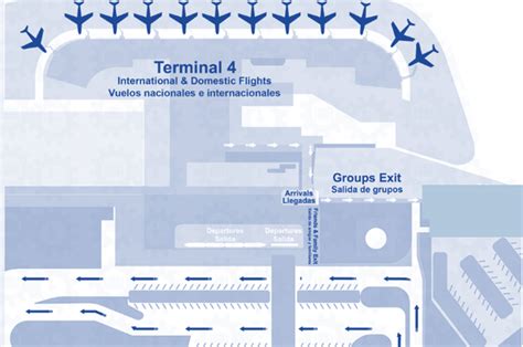 Cancun Airport Map Layout