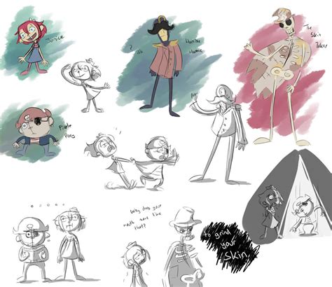 Candle Cove sketchdump by CandyClouds22 on DeviantArt