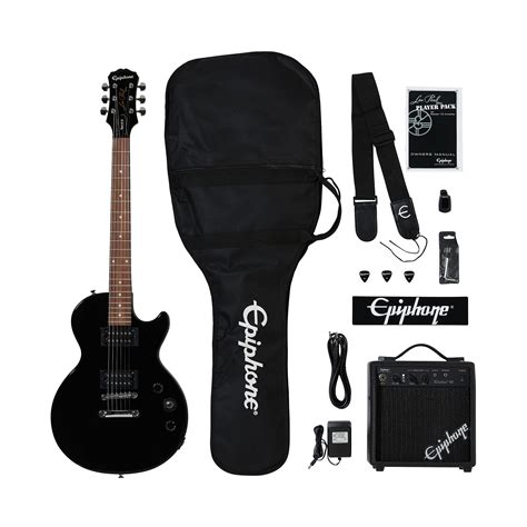 Buy EpiphoneLes Paul Player Pack, Ebony Online at desertcartUAE