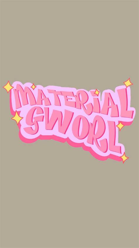 Material Girl Wallpaper - iXpap