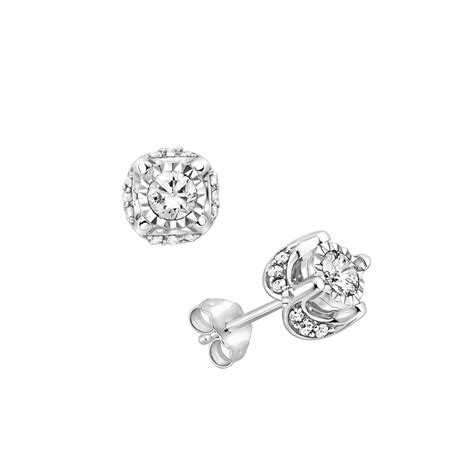 1/2 ct. tw. Diamond Earrings | Fred Meyer Jewelers