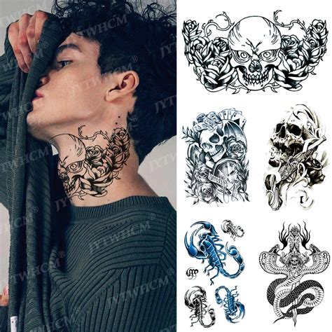 Discover more than 77 dark neck tattoos best - in.cdgdbentre