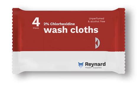 Chlorhexidine Wash Cloths • Reynard Health Supplies