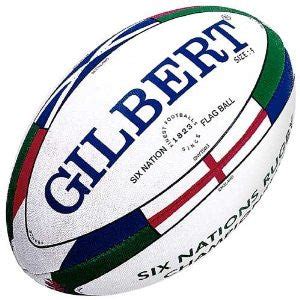 Gilbert Six Nations Rugby Ball - First Choice Cricket