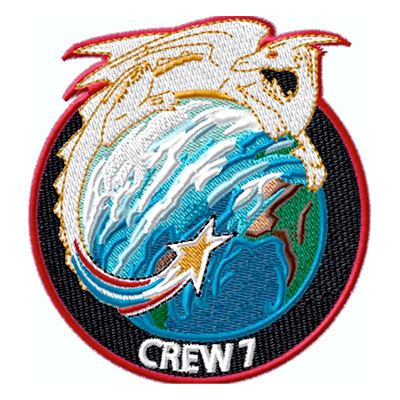 SpaceX Dragon Crew-7 mission patches - collectSPACE: Messages