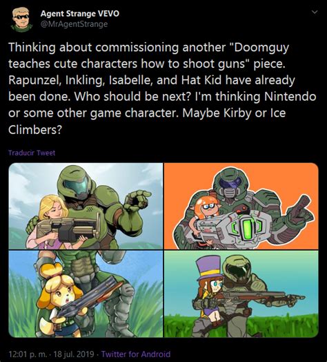 Commisions | Doomguy and Isabelle | Know Your Meme